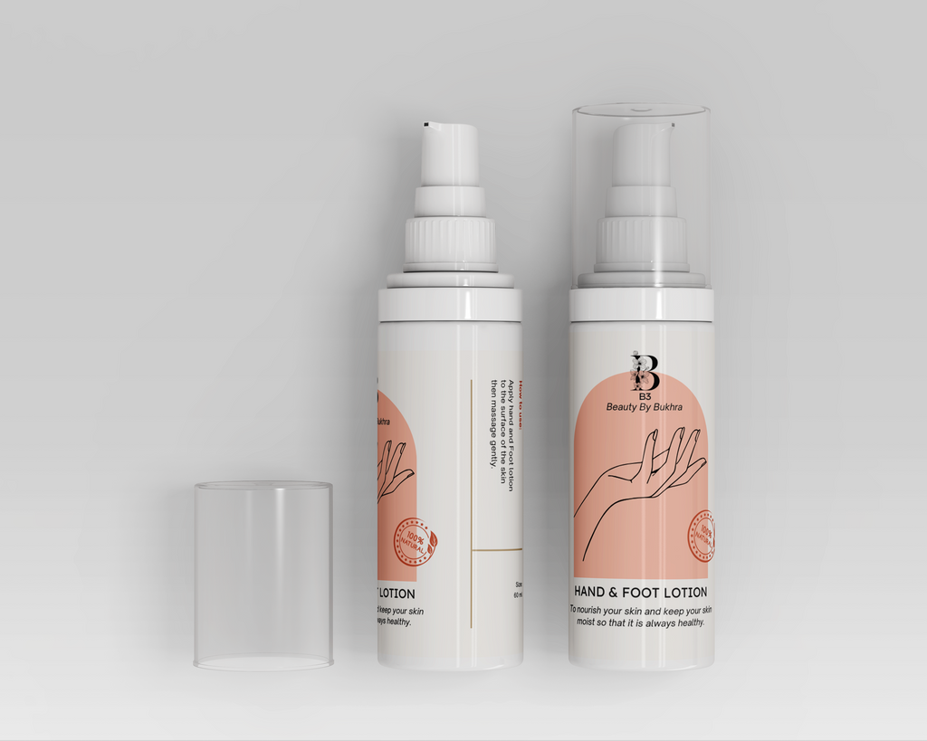 Organic Hand & Foot Care Lotion – Beauty by Bukhara (B3)